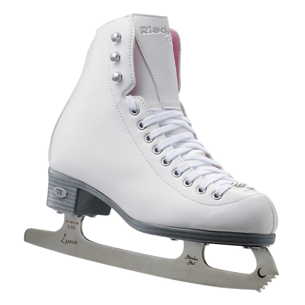 Riedel White Kids Ice Skates